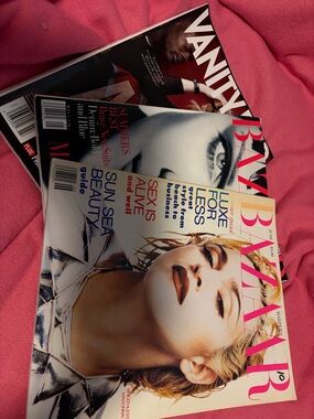 Harper's Bazaar & Vanity Fair Magazine bundle Madonna 90s 2000s